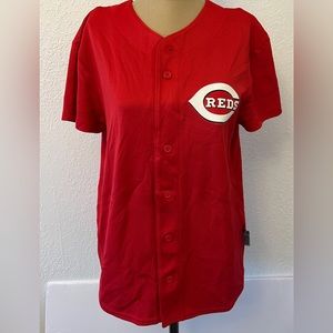 MLB - Cincinnati Reds - Majestic Jersey - Henderson #6 - Women’s L